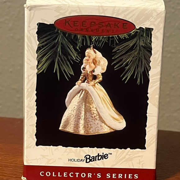 Hallmark Holiday Barbie 1994 keepsake ornament - Picture 1 of 5